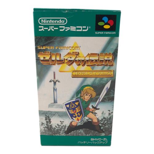 ファミコン用ソフト 取説付き ゼルダの伝説 神々のトライフォース -