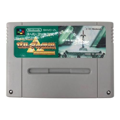 ファミコン用ソフト 取説付き ゼルダの伝説 神々のトライフォース -