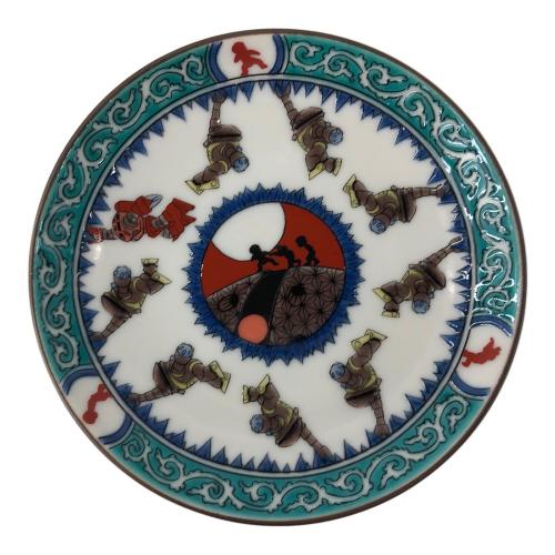 小皿 ガンダム九谷焼 五彩手アッガイ＆シャア専用ズコック