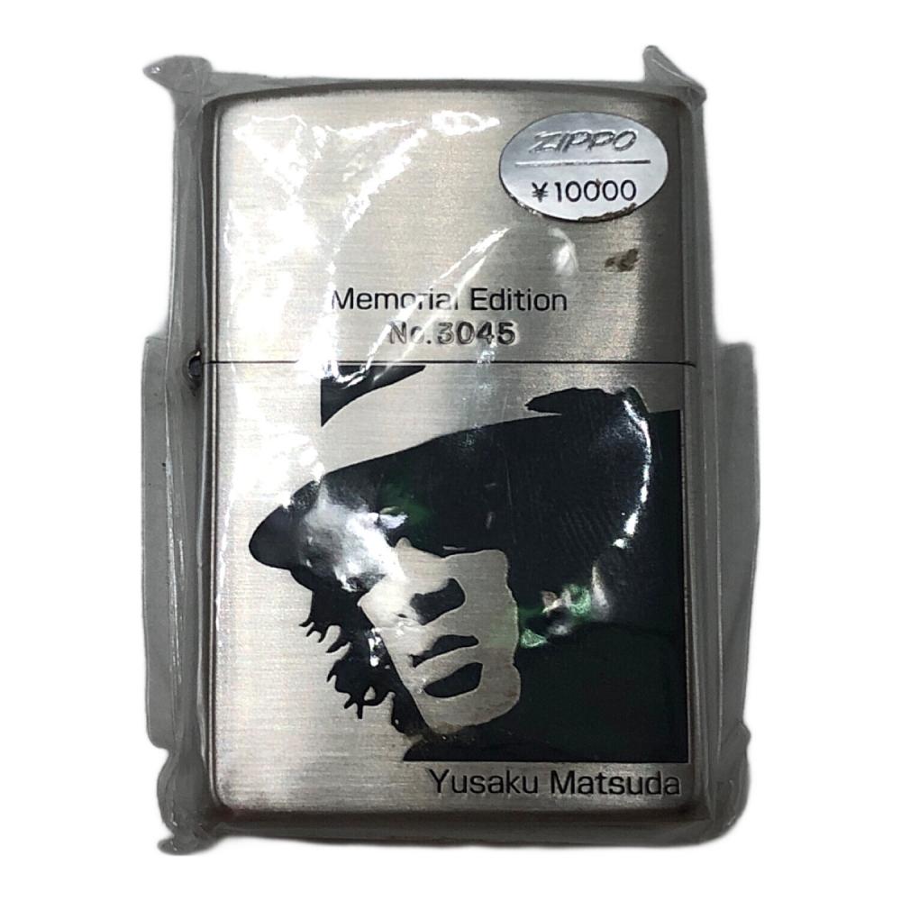 170590 現状品 ZIPPO ジッポ Rk3 1999年製　松田優作　★動作未確認★ シルバー [1000023022781] 限定品 松田優作 ZIPPO ライター 探偵物語 2000年製 ジッポー - メルカリ