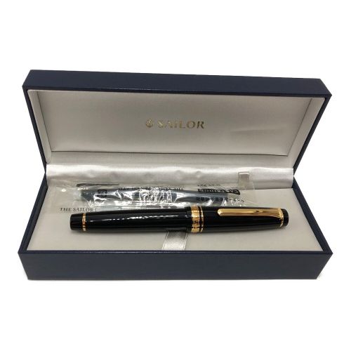 SAILOR (セーラー) 万年筆 ネイビー プロフェッショナルギア金 PG-12