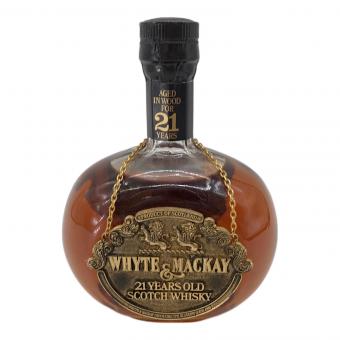 ホワイト&マッカイ スコッチウィスキー 750ml 21年 未開封