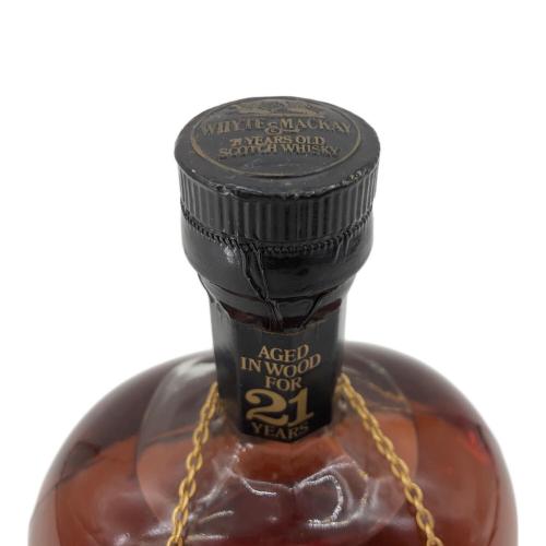 ホワイト&マッカイ スコッチウィスキー 750ml 21年 未開封