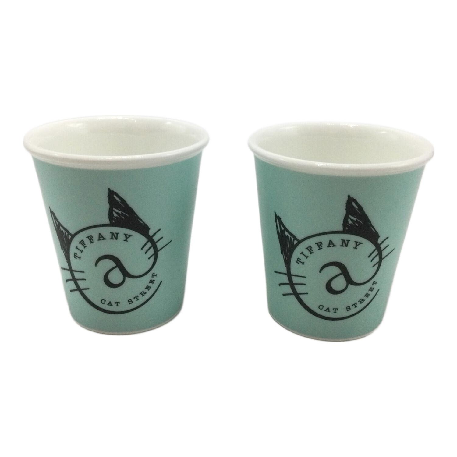 TIFFANY & Co. (ティファニー) カップセット CAT STREET 2Pセット