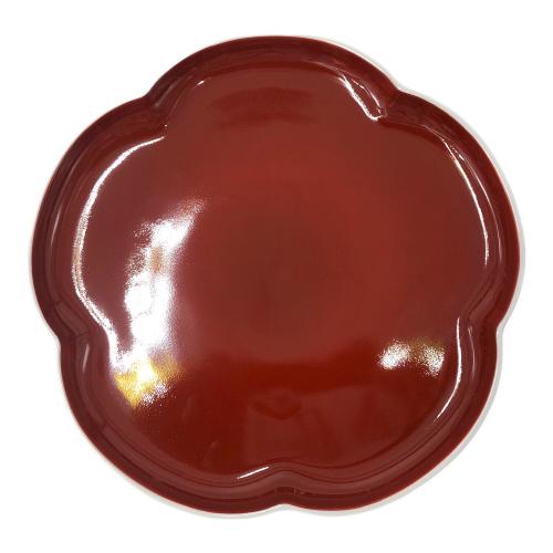 深川製磁 (フカガワセイジ) 御皿セット 寿赤絵 2Pセット