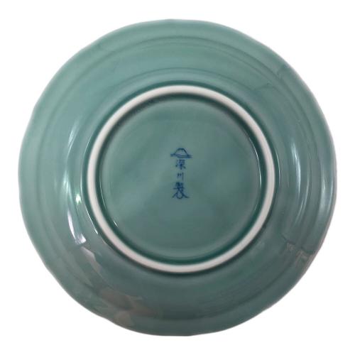 深川製磁 (フカガワセイジ) 御皿セット 桔梗型和皿揃 5Pセット