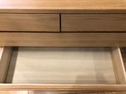 無印良品 (ムジルシリョウヒン) 4段チェスト ナチュラル 33 オーク材