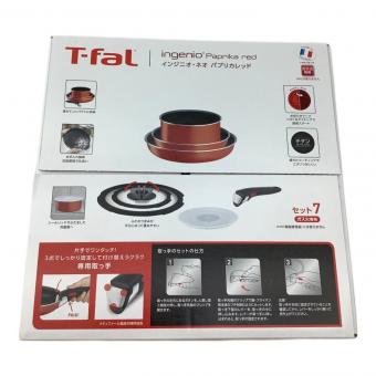 T-Fal (ティファール) インジニオ・ネオ パプリカレッド セット7 L15190(7点セット)
