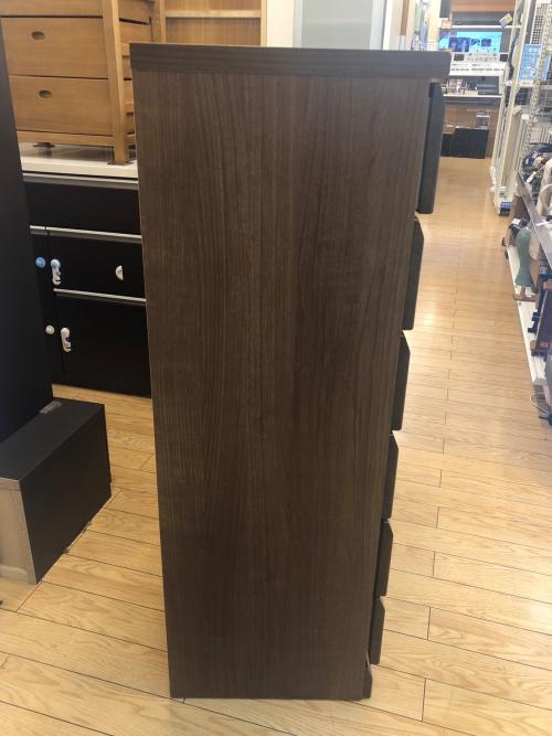 NASA流通企画 6段チェスト ブラウン 58 桐