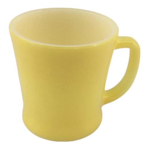 Fire King (ファイヤーキング) Dハンドルマグカップ イエロー 1960年代～1976年頃