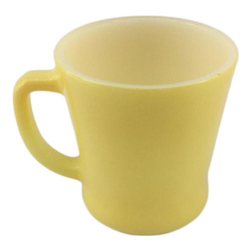 Fire King (ファイヤーキング) Dハンドルマグカップ イエロー 1960年代～1976年頃