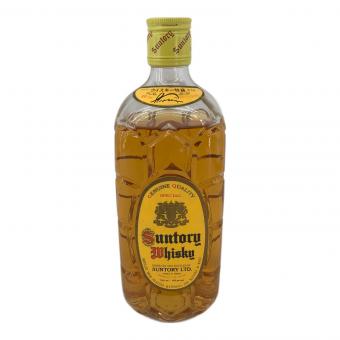 サントリー ウィスキー レトロ 720ml 角瓶 【特級】 未開封