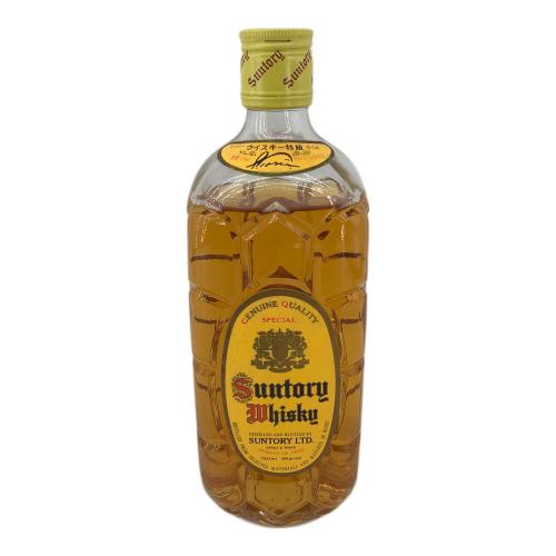 サントリー ウィスキー レトロ 720ml 角瓶 【特級】 未開封