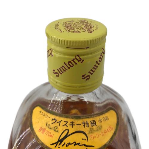 サントリー ウィスキー レトロ 720ml 角瓶 【特級】 未開封
