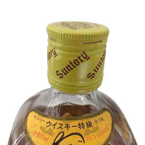 サントリー ウィスキー レトロ 720ml 角瓶 【特級】 未開封