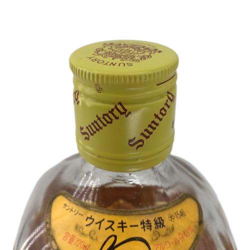 サントリー ウィスキー 720ml 角瓶 【特級】 未開封