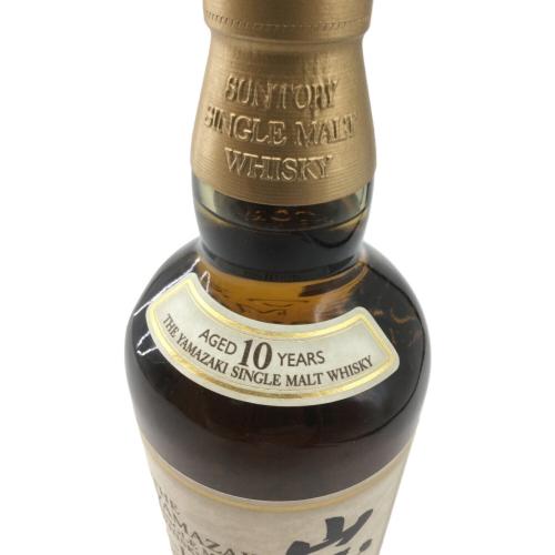 サントリー シングルモルトウイスキー 700ml 山崎 10年 未開封