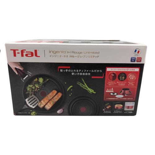 T-Fal (ティファール) フライパン インジニオ・ネオ IHルージュ・アンリミテッド セット6 L38391