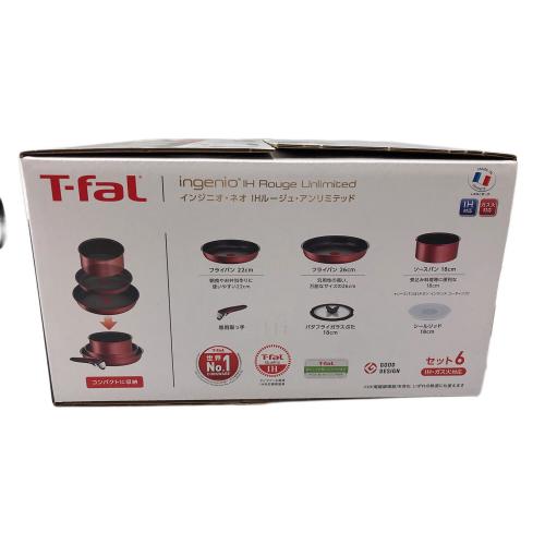 T-Fal (ティファール) フライパン インジニオ・ネオ IHルージュ・アンリミテッド セット6 L38391