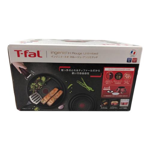 T-Fal (ティファール) フライパン インジニオ・ネオ IHルージュ・アンリミテッド セット6 L38391