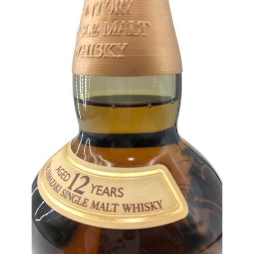 サントリー ジャパニーズウィスキー 700ml 山崎 12年 未開封