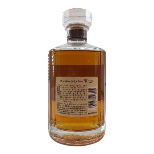 サントリー ジャパニーズウィスキー 700ml 箱付 響 12年 未開封