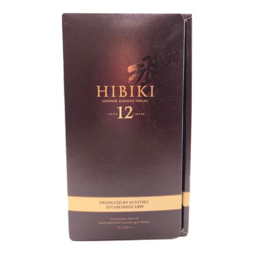 サントリー ジャパニーズウィスキー 700ml 箱付 響 12年 未開封