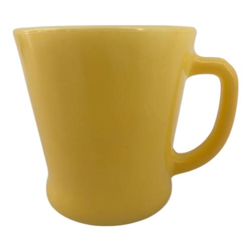 Fire King (ファイヤーキング) Dハンドルマグカップ イエロー 1960年代～1976年頃