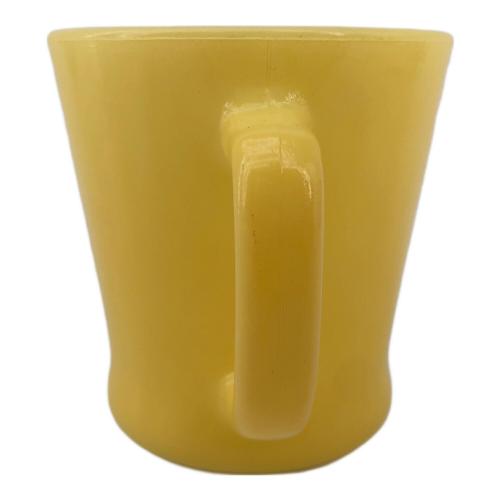 Fire King (ファイヤーキング) Dハンドルマグカップ イエロー 1960年代～1976年頃