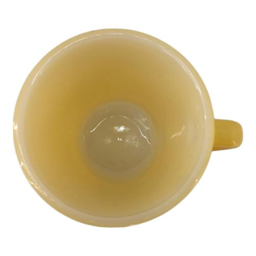 Fire King (ファイヤーキング) Dハンドルマグカップ イエロー 1960年代～1976年頃