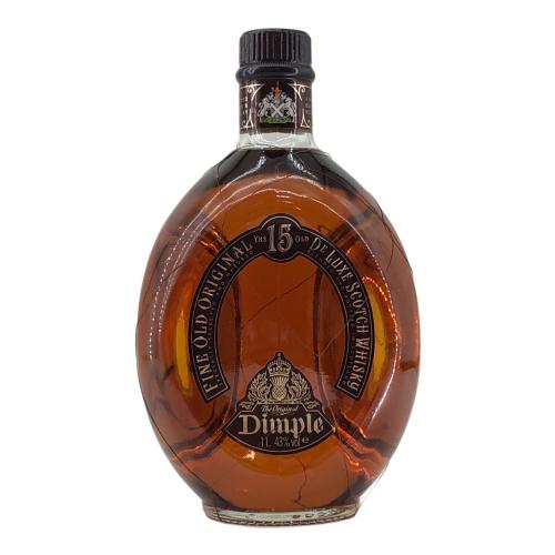 ディンプル ウィスキー 1000ml 15年 未開封
