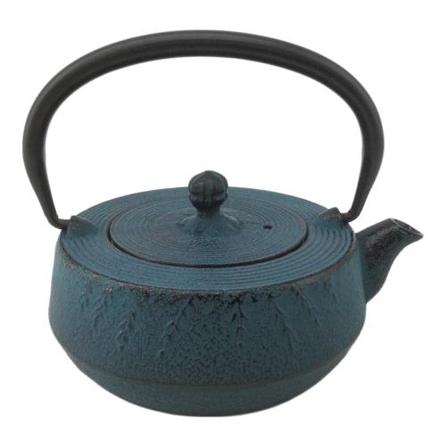 南部鉄器 (ナンブテッキ) 急須 平寸筒 OH-4-13