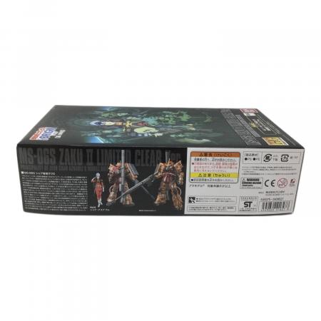 BANDAI (バンダイ) ガンプラ MS-06S ZAKUⅡ LIMITED CLEAR Ver