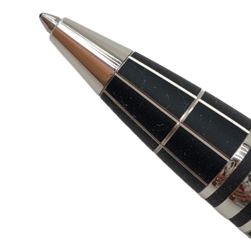 MONTBLANC (モンブラン) ボールペン ブラック メタルラバー チェック