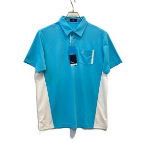 MUNSING WEAR (マンシングウェア) ゴルフウェア(トップス) MGMVJA03CH メンズ SIZE L ブルー