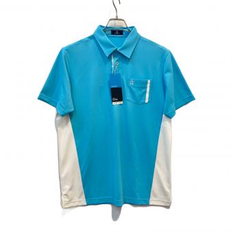 MUNSING WEAR (マンシングウェア) ゴルフウェア(トップス) MGMVJA03CH メンズ SIZE L ブルー