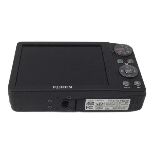 FUJIFILM (フジフィルム) コンパクトデジタルカメラ F60fd 1200万画素 専用電池 88000063
