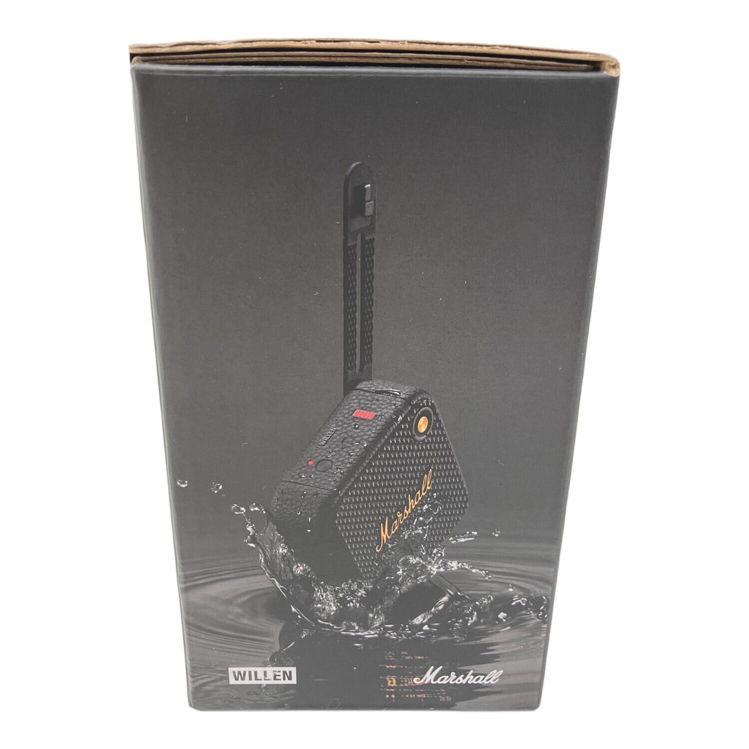 Marshall (マーシャル) ポータブルスピーカー WILLEN BLACK & BRASS 未