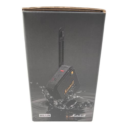 Marshall (マーシャル) ポータブルスピーカー WILLEN BLACK & BRASS 未開封品