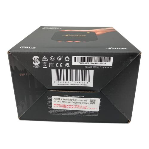 Marshall (マーシャル) ポータブルスピーカー WILLEN BLACK & BRASS 未開封品