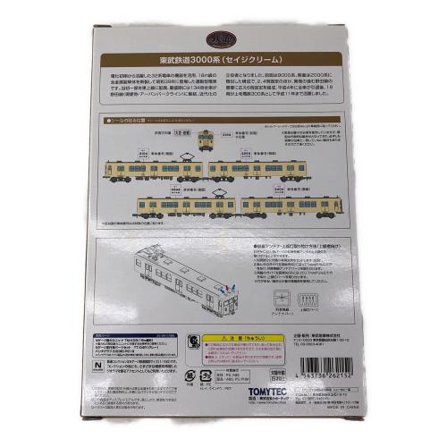 TOMYTEC (トミーテック) 東武鉄道3000系(セイジクリーム)4両セット