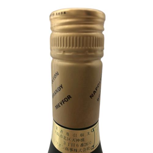 【CORDONNOIR】ナポレオン　ブランデー　新品未開封 未開封 ナポレオン NAPOLEON ブランデー - メルカリ