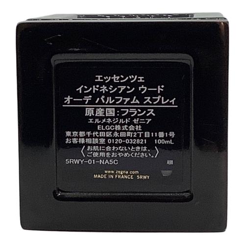 ERMENEGILDO ZEGNA (エルメネジルド・ゼニア) オードパルファム エッセンツェ インドネシアン ウード 100ml 残量80%-99%