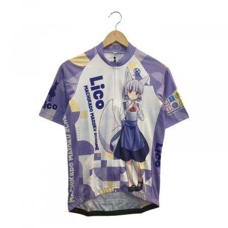 AURORA サイクルジャージ めんま　サイズL AURORA (アウロ-ラ) サイクルジャージ まちカドまぞく2丁目 リコVer