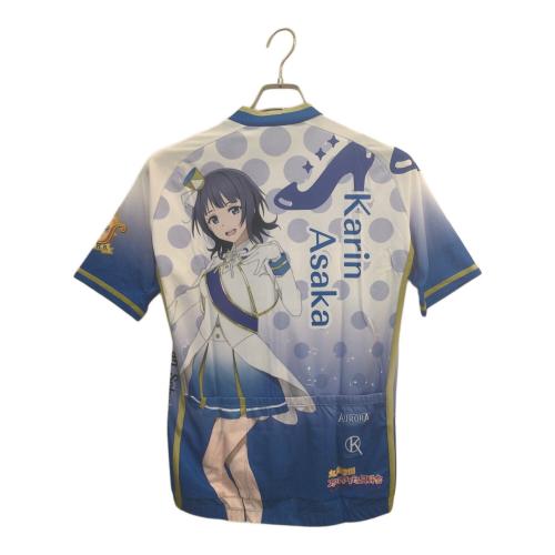 AURORA (アウロ-ラ) アニメグッズ SIZE：M ラブライブ!虹ヶ咲学園スクールアイドル同好会 朝香果林Ver. サイクルジャージ