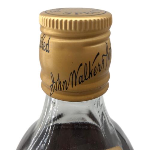 ジョニーウォーカー (Johnnie Walker) スコッチウィスキー 750ml 箱付 ブラックラベル 【特級】 未開封
