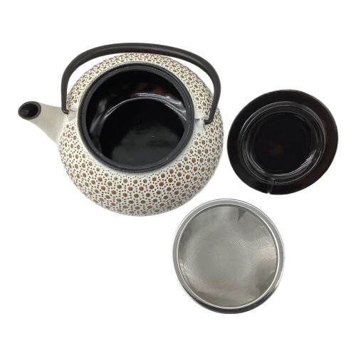 南部鉄器 (ナンブテッキ) 鉄瓶 アンシャンテ・ジャポン ホワイト