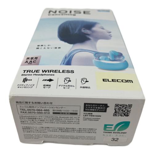 ELECOM (エレコム) ワイヤレスイヤホン LBT-TWS15GN