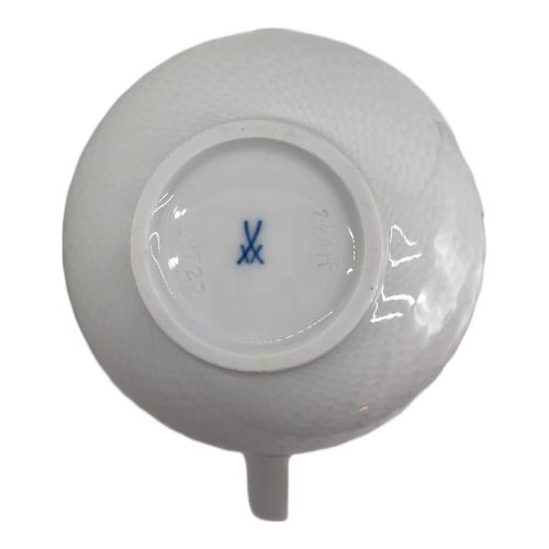 Meissen (マイセン) ティーポット 波の戯れホワイト