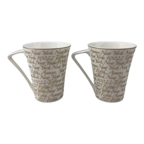 TIFFANY & Co. (ティファニー) マグカップ ノーツ 2Pセット